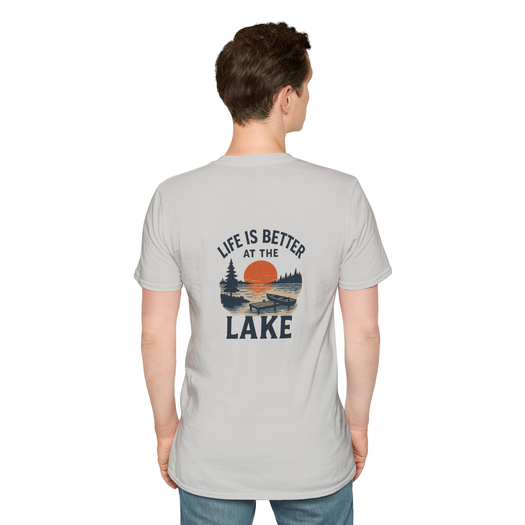 Lake T-Shirt — "Life Is Better at the Lake" Scenic Sunset Tee - Image 17