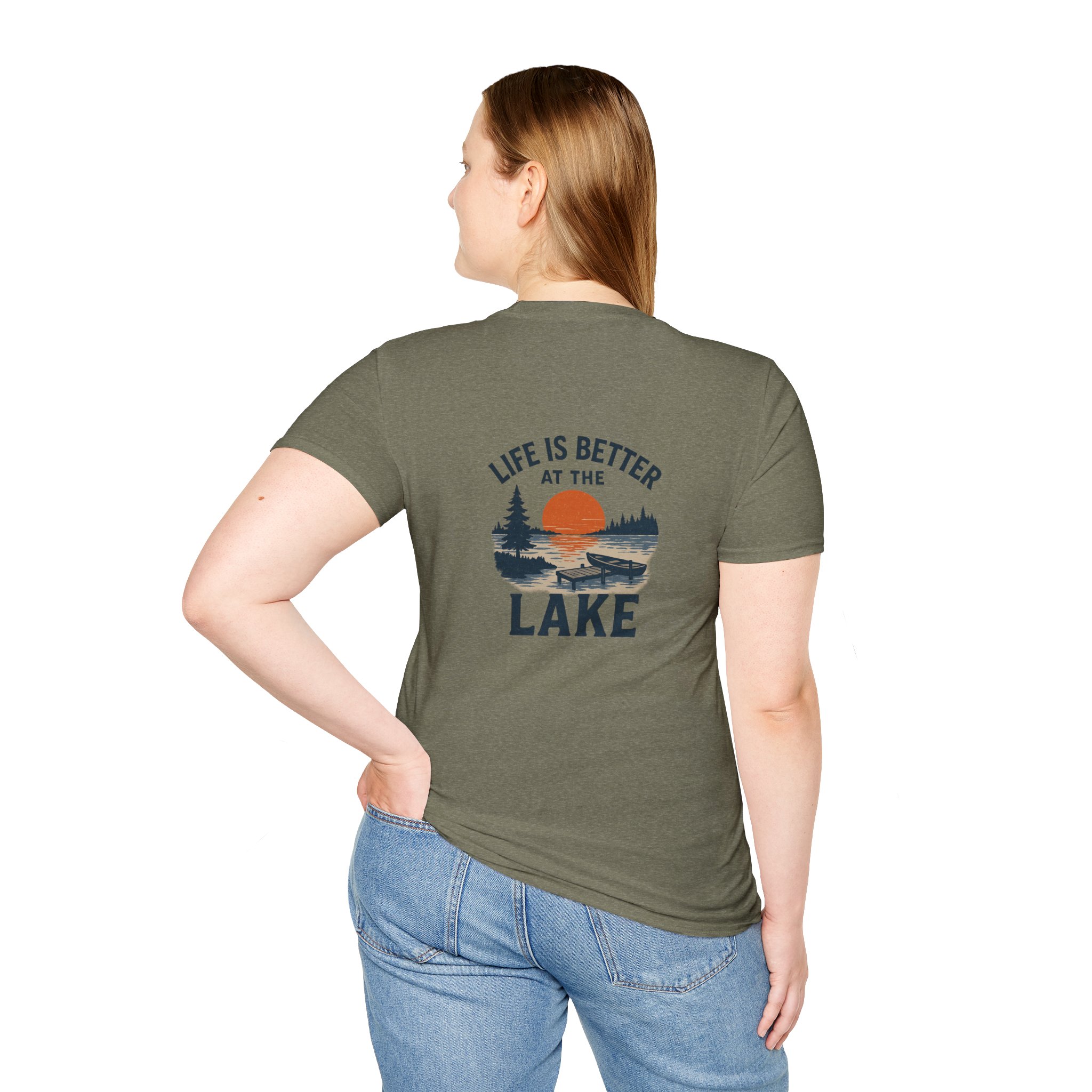 Lake T-Shirt — "Life Is Better at the Lake" Scenic Sunset Tee - Image 31