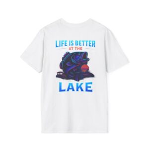 Lake Life T-Shirt — "Life Is Better at the Lake" Fishing Graphic Tee