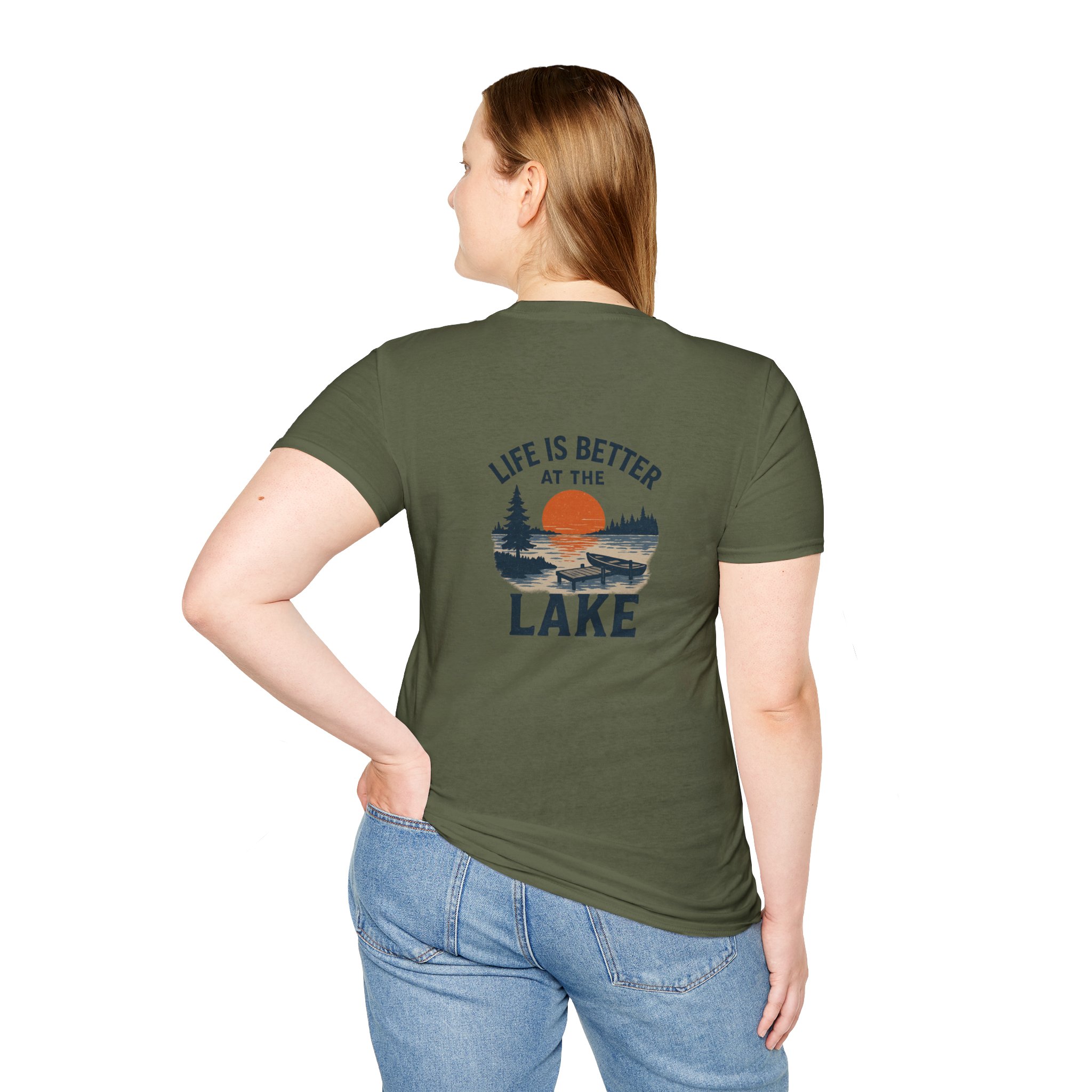 Lake T-Shirt — "Life Is Better at the Lake" Scenic Sunset Tee - Image 38