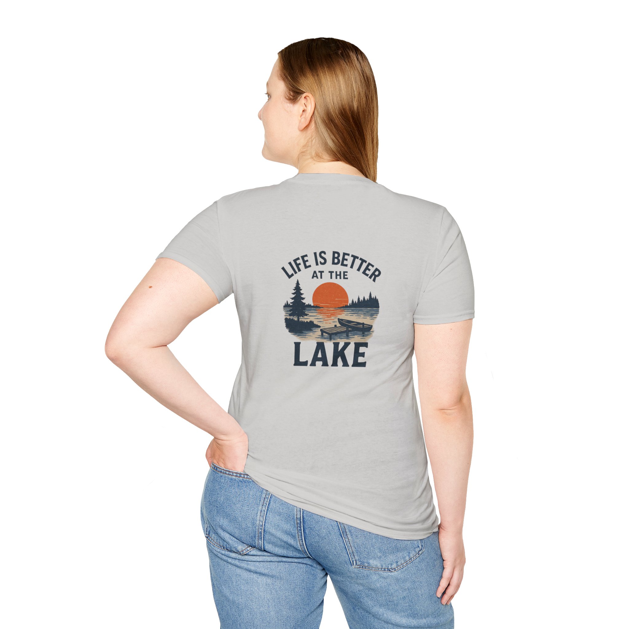 Lake T-Shirt — "Life Is Better at the Lake" Scenic Sunset Tee - Image 19