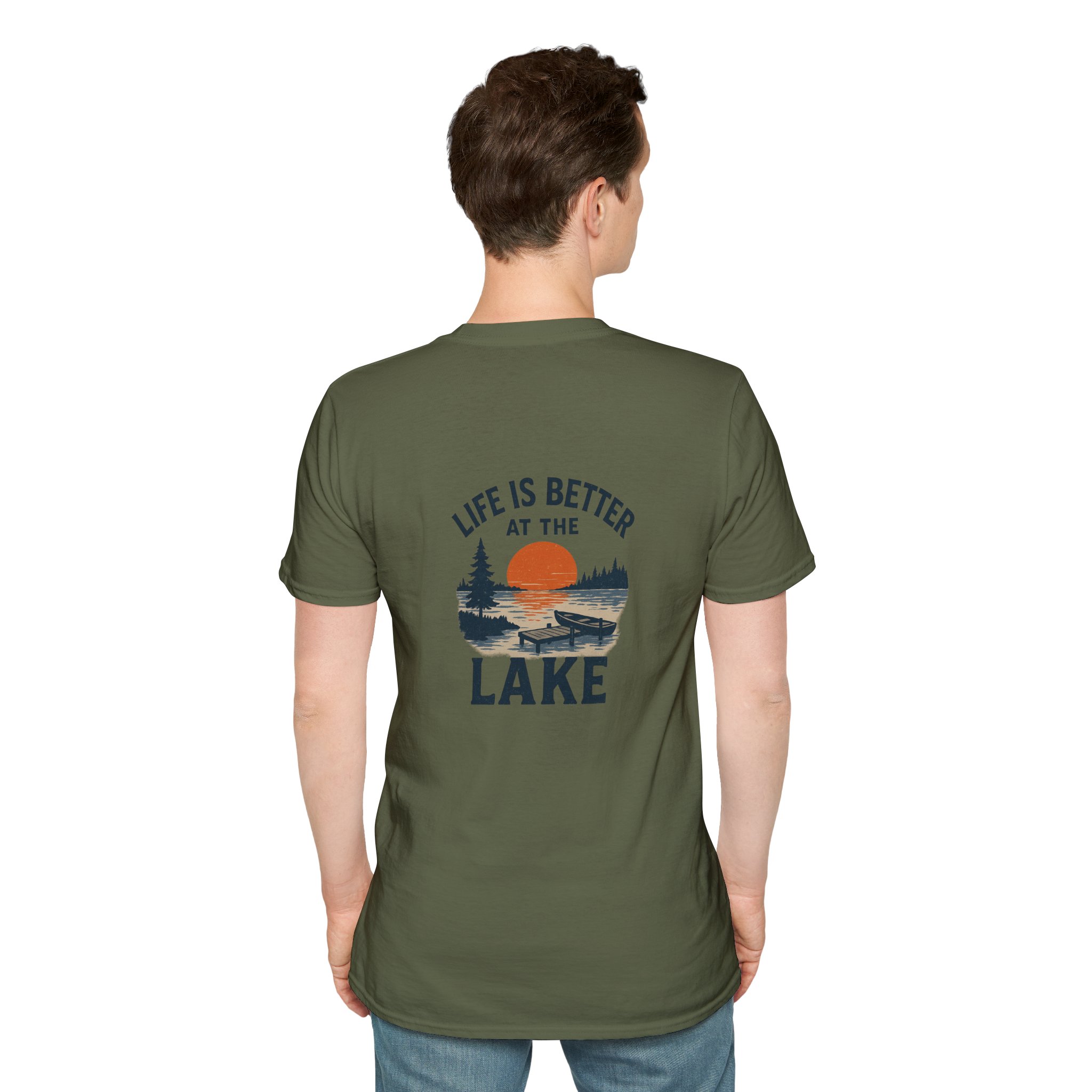 Lake T-Shirt — "Life Is Better at the Lake" Scenic Sunset Tee - Image 36